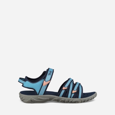 Teva Tirra Kids' Blue Hiking Sandals CA07796 Canada Online